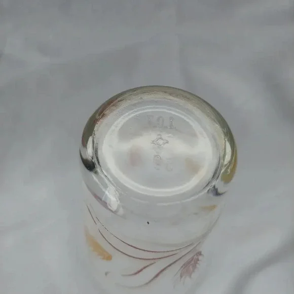 Vintage Harvest Wheat Motif Breakfast Cup - Picture 7 of 8